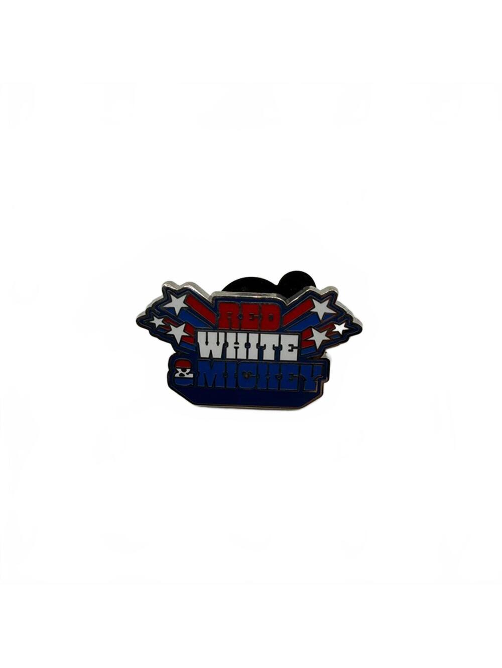 Disney Pin - All-American Mickey Mouse Red White & Mickey
